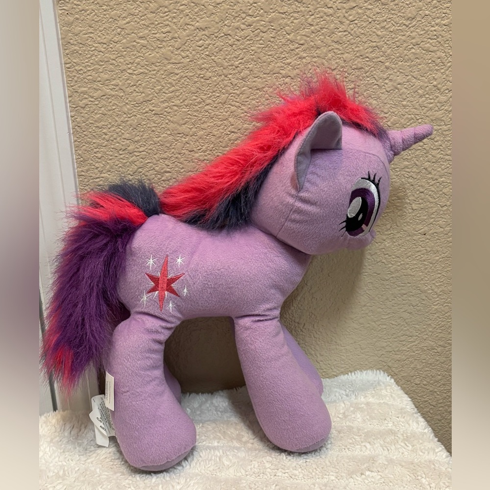 Hasbro My Little Pony Plush Twilight Sparkle Stuffed Animal 20”